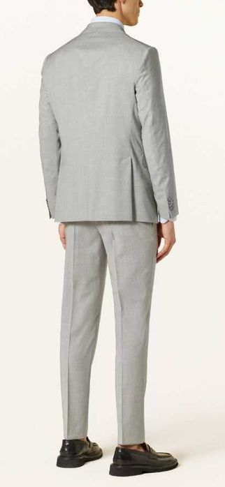 Sacou blazer slim 43 XL de lux Eduard Dressler lana Loro Piana moale