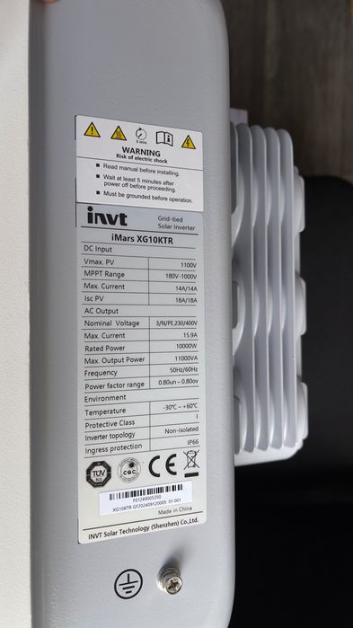 Инвертор INVT iMars XG 10 кВт
