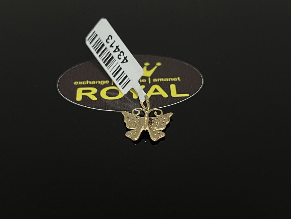 Bijuteria Royal CB : Pandant aur nou 14k 0,84gr