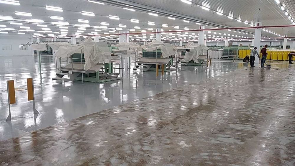 Заливка бетонного пола, стяжка , затирка, шлифовка бетона,топпинг