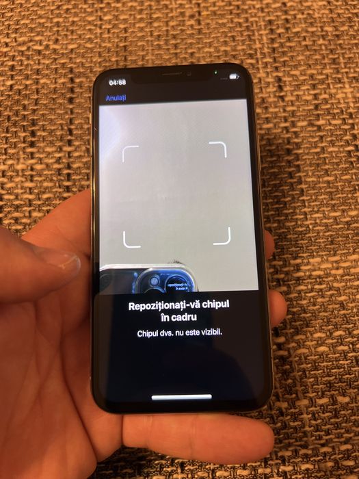 iPhone X Silver 64 GB baterie 92 %