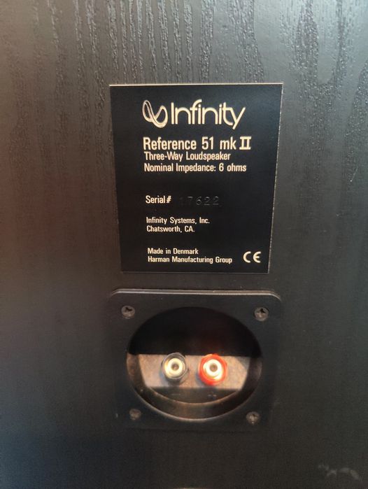 Vand boxe Infinity Reference 51 MKII