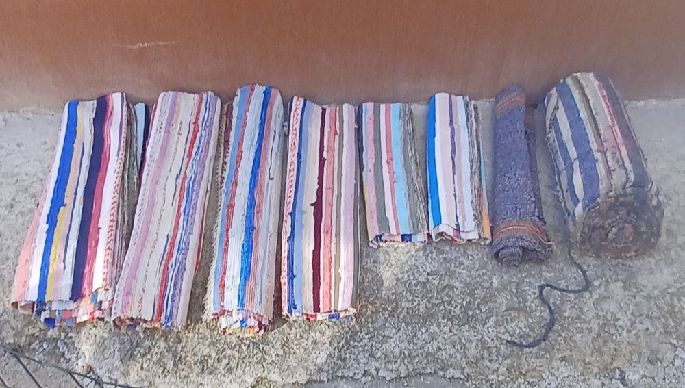 Covoare tradiționale țărănești  presuri țesute manual