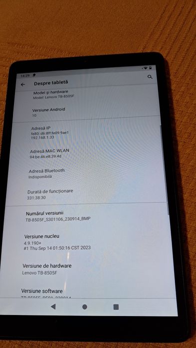 Tableta Lenovo Tab M8