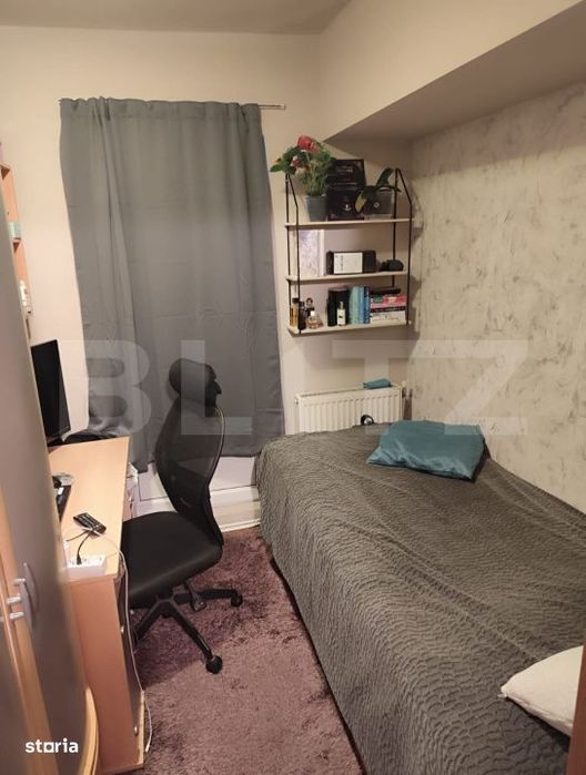 Apartament 2 camere, 38 mp, decomandat, oras Beclean, zona centrala — fotografia 3