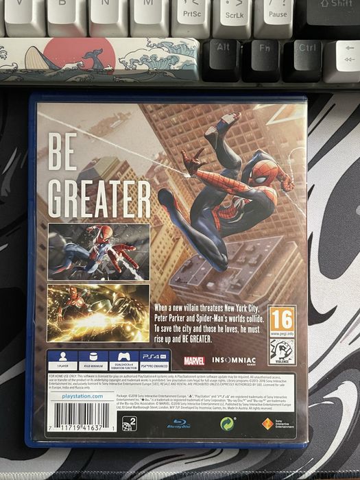 Spider-man ps4..
