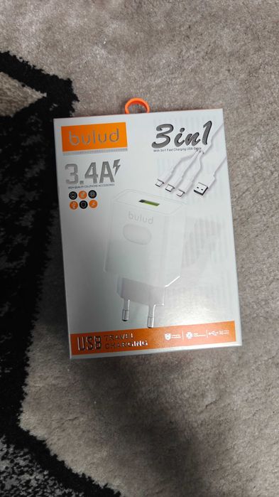Încărcător de Rețea, 3 Porturi USB