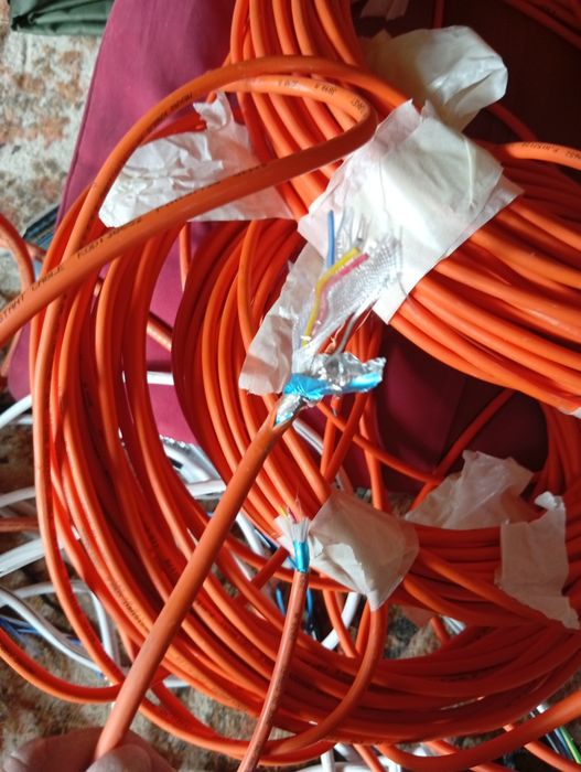 Cablu Incendiu Rezistent la Foc MEKAS JE-H(St)H 2x2x0,8 mm 70– 80 Metri NOU