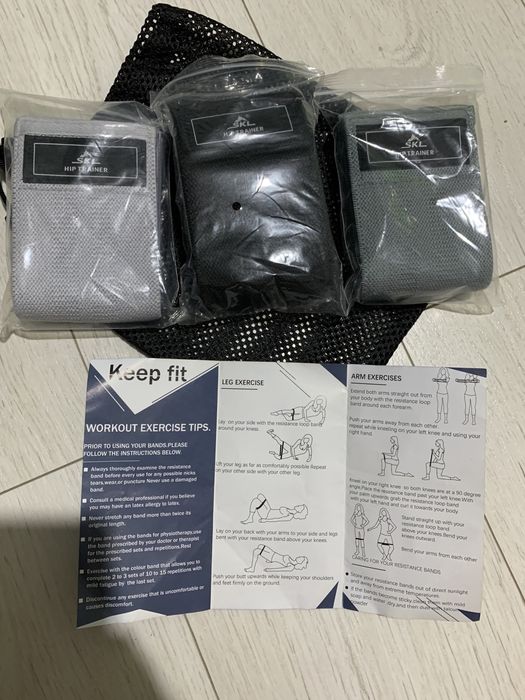 SKL Hip Trainer Benzi de rezistență pentru picioare și fund