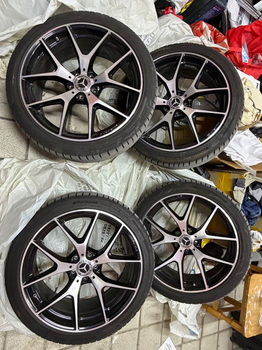 Джанти с гуми Мерцедес/ Mercedes E ,  w213 спорт пакет HANKOOK VENTUS S1 EVO 275/35/20 и 245/40/20