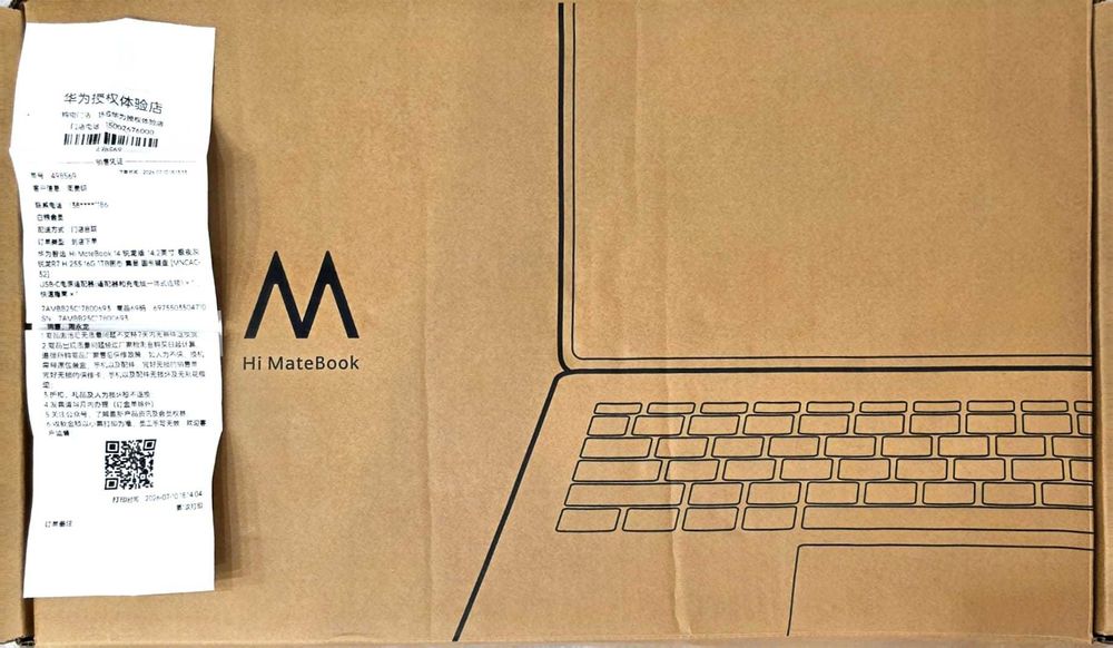 Laptop Hi MateBook 14 OLED 2.8K Touch – Ryzen 7, 16GB, 1TB, Win 11 Pro (Full Box)