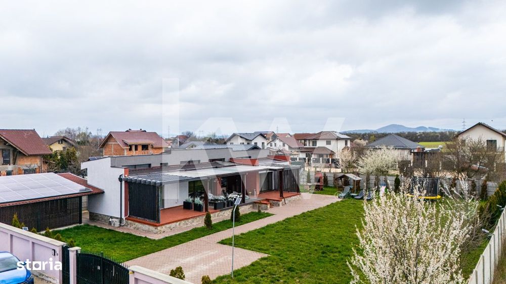 Inchiriere casa moderna cu 3 camere, teren 1450 mp - zona Stupini, Bra