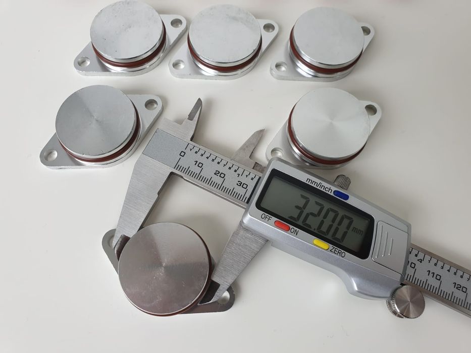 BMW 6 dopuri 32mm anulare clapete admisie M57 + set 13 garnituri