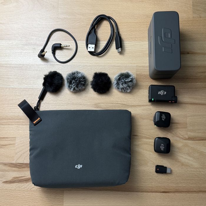 Set microfon Dji Mic mini 2 tx + 1rx