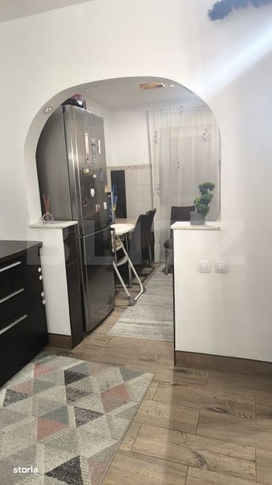Apartament 3 camere, decomandat, 60mp. Parter inalt, zona Burdujeni, C