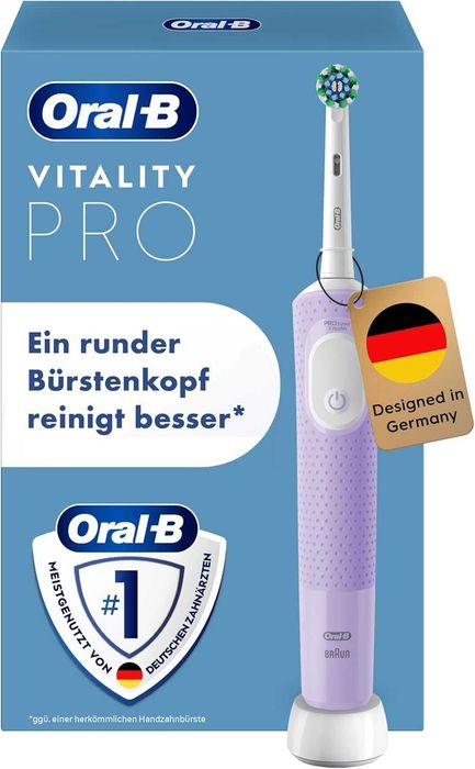 Електрическа четка за зъби Oral-B Vitality Pro, 3 режима на почистване за дентална грижа
