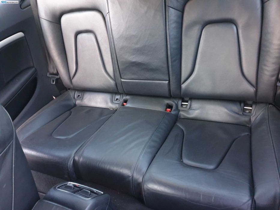 Interior Piele Neagra Fara Incalzire Scaune Fata Stanga Dreapta Bancheta Sezut cu Spatar Audi A5 Coupe 2008 - 2016 [K1472] [K1473] [K1474] [K1475]