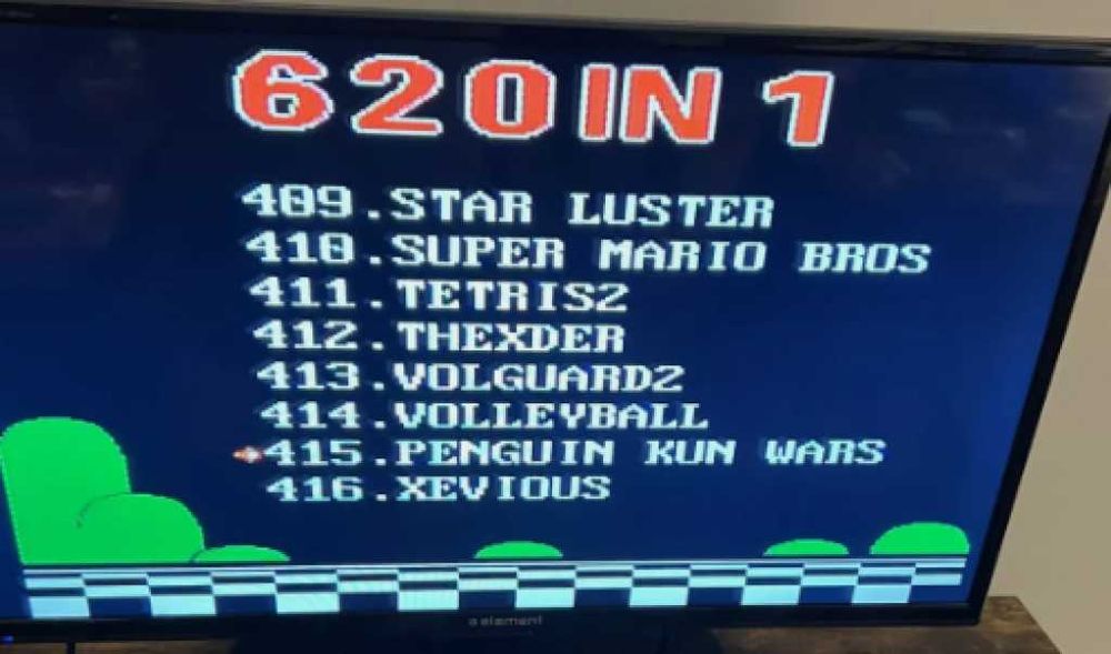 Телевизионна игра с 620 вградени класически игри