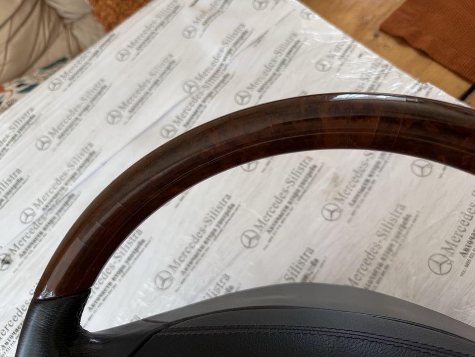 Махагонов волан черен за Мерцедес Ес/ ЦЛ W220/215 Mercedes mahagon