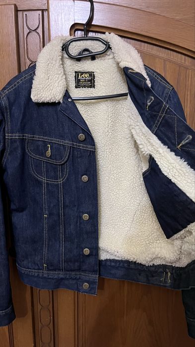 Geaca Lee de blugi denim captusita S