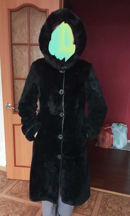 Шуба мутон натуральный