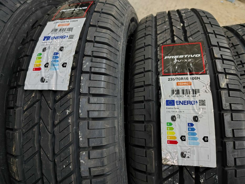 4бр.НОВИ летни гуми PRESTIVO 235 70 16 DOT19 цена за брой