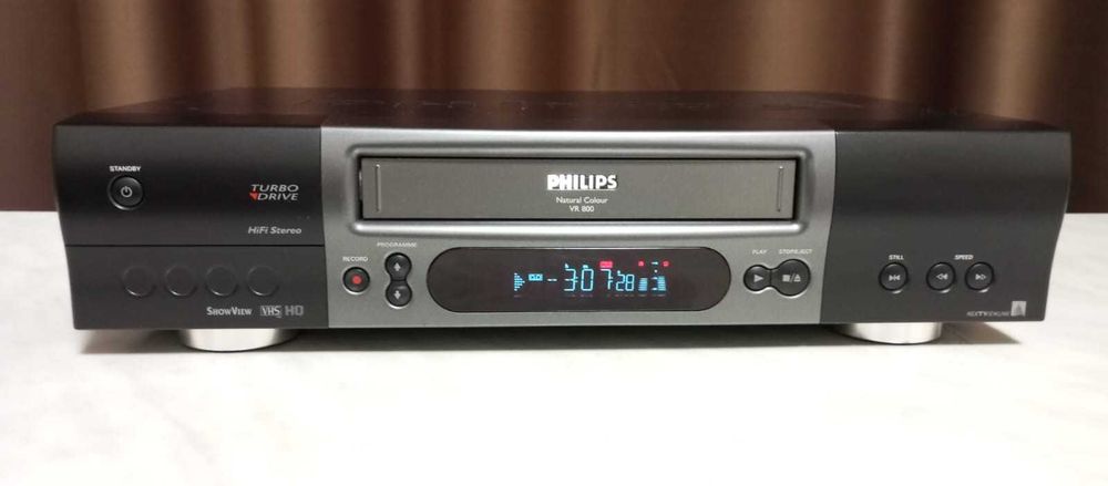 video vhs philips vr 800