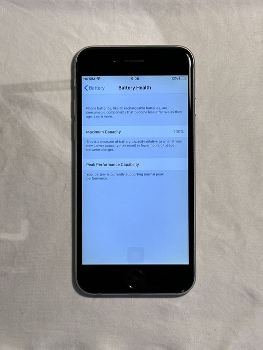 Apple iPhone 6, Space Gray, 16 GB