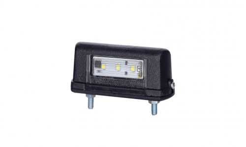 1 бр. Черни  LED ЛЕД габарити  за осветление на номер, 12-24V, Полша