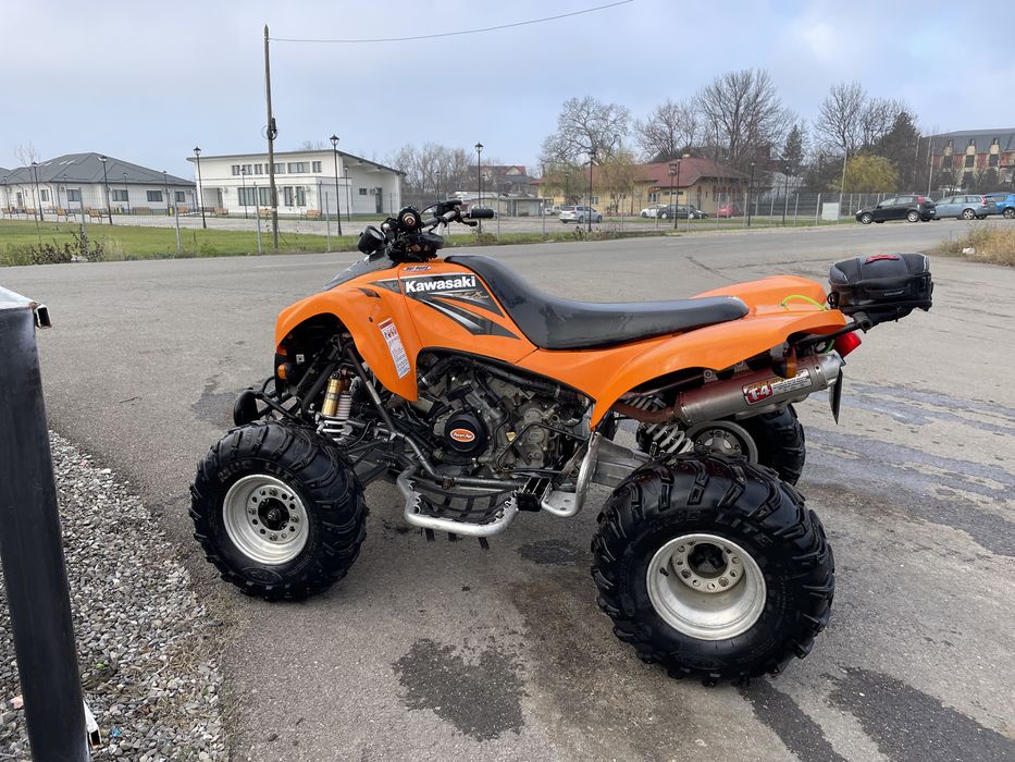 Atv Kawasaki Kfx 700,Ohlins,Full Accesorizat,Schimb cu Auto/Moto Sport