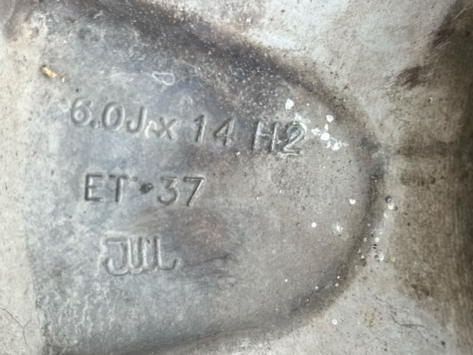 Set Jante Aliaj R14 Skoda Fabia Ii 542 2006 - 2014 6.0Jx14H2 Et-37