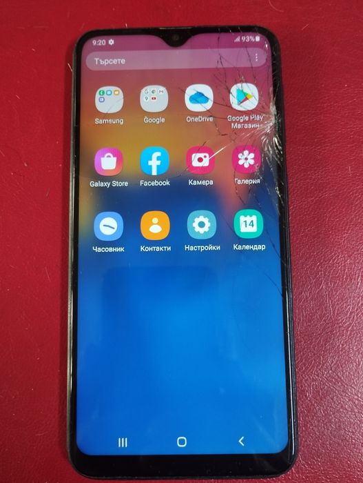 Samsung а10 работи с пукнат дисплей