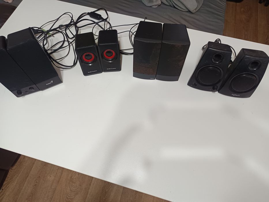 Boxe pc logitech hama genius mars