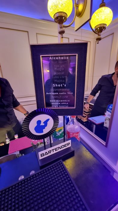 Bar mobil cocktail bartending evenimente