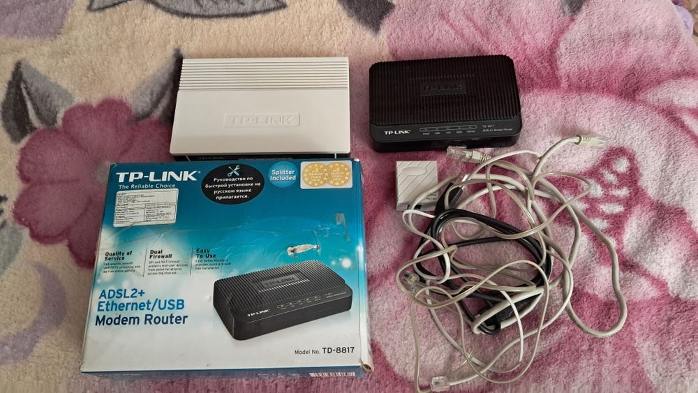 TP-Link TD-8817 Ethernet/USB модем