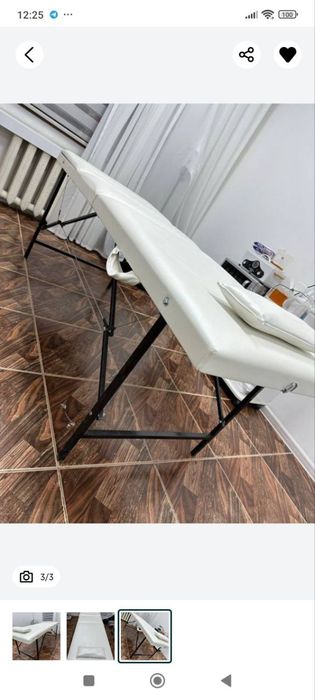 Кушетка чемодан с помощницей в отличном состоянии