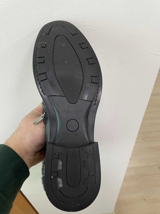 Зимние кожаные сапоги ROSSI (Италия)