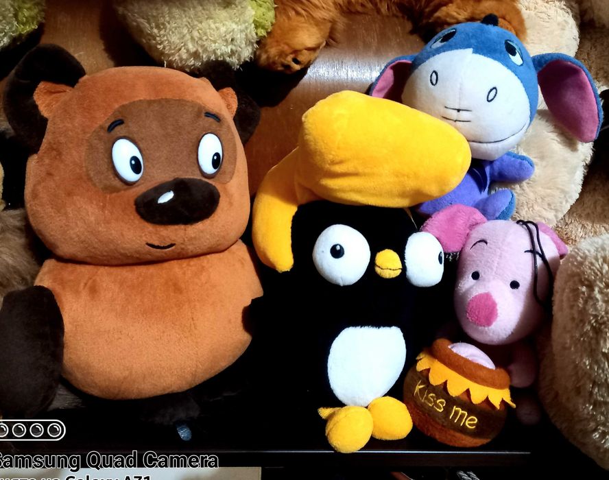 Смешарики, Тедди,Спанч,Микки Маус,Шрэк,Винни пух,Мэлман,панда