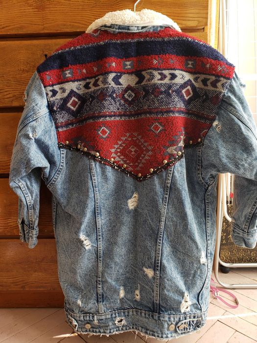 Zara Зимно яке с каракул