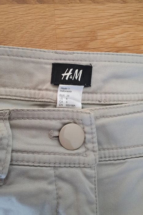 Pantaloni gri deschis H&M, mărimea 36