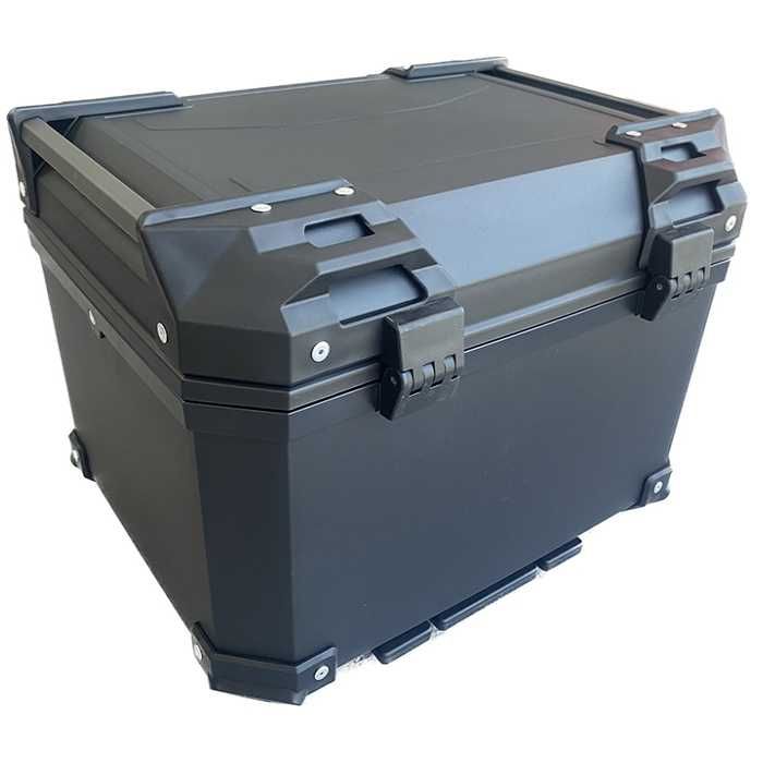 Куфар за мотоциклет Automat, 45L, Водо и удароустойчив, Черен