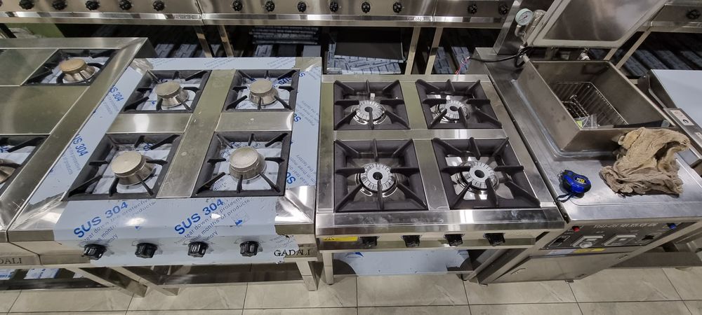 Плита газовая 4 конфорочная из нерж gazpilita gaz plita gaz duxobka