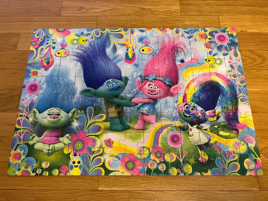 детски пъзели - 4 броя + подарък