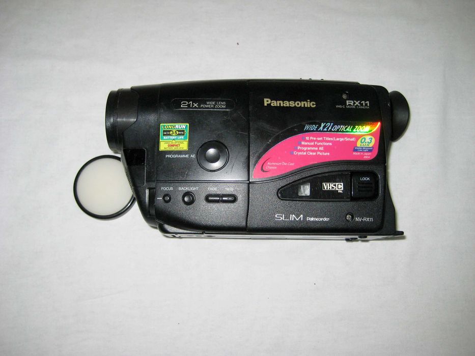 Видеокамера Panasonic нет батареи и зарядный блок атак рабочим состоян