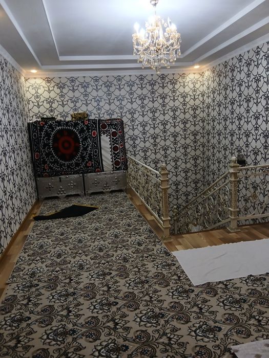 Продаётся двух этажный новый дом 7 ком со всеми  техникой и мебелью.