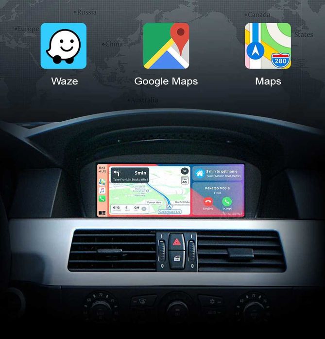BMW NBT EVO 2016г+ SYSTEM безжичен Carplay Android Auto модул MMI BOX