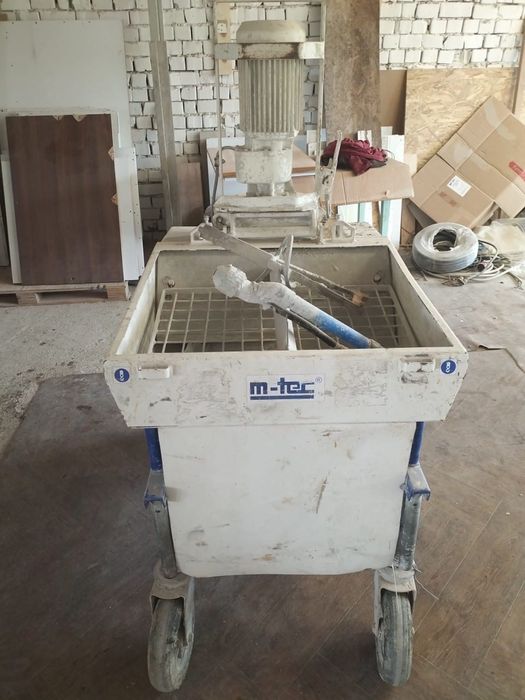 Pompa de tencuit M-TEC GI 73 trifazat – echipament complet