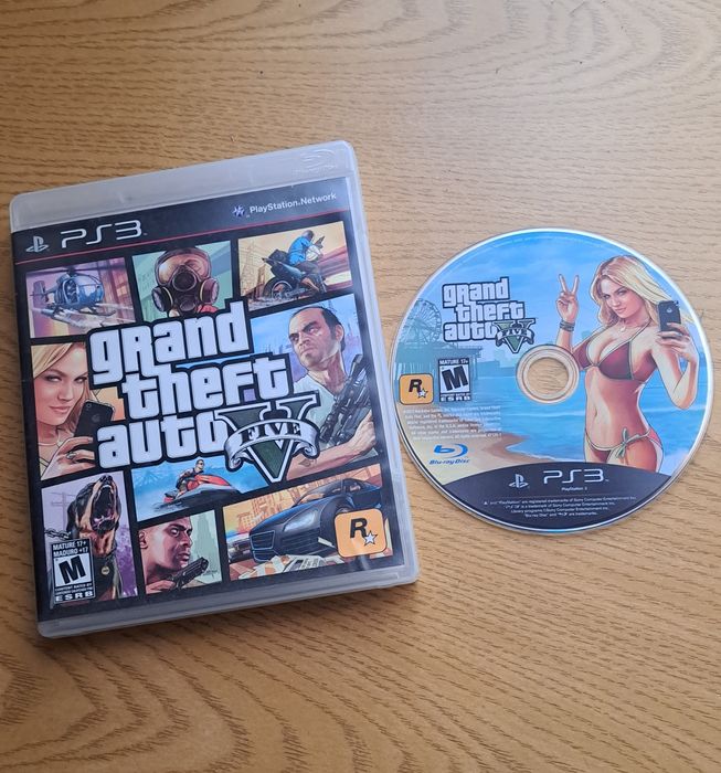 Продам игру GTA5 на SonyPlaystation3