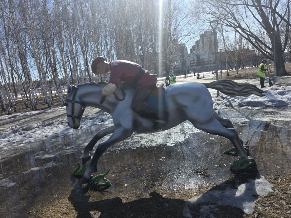 Изготавливаем скультуры!