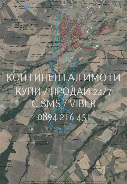 Лозе 2300м2, разположена в землището на кв. Дебър, Имотът се намира само на 150 м от асфалт